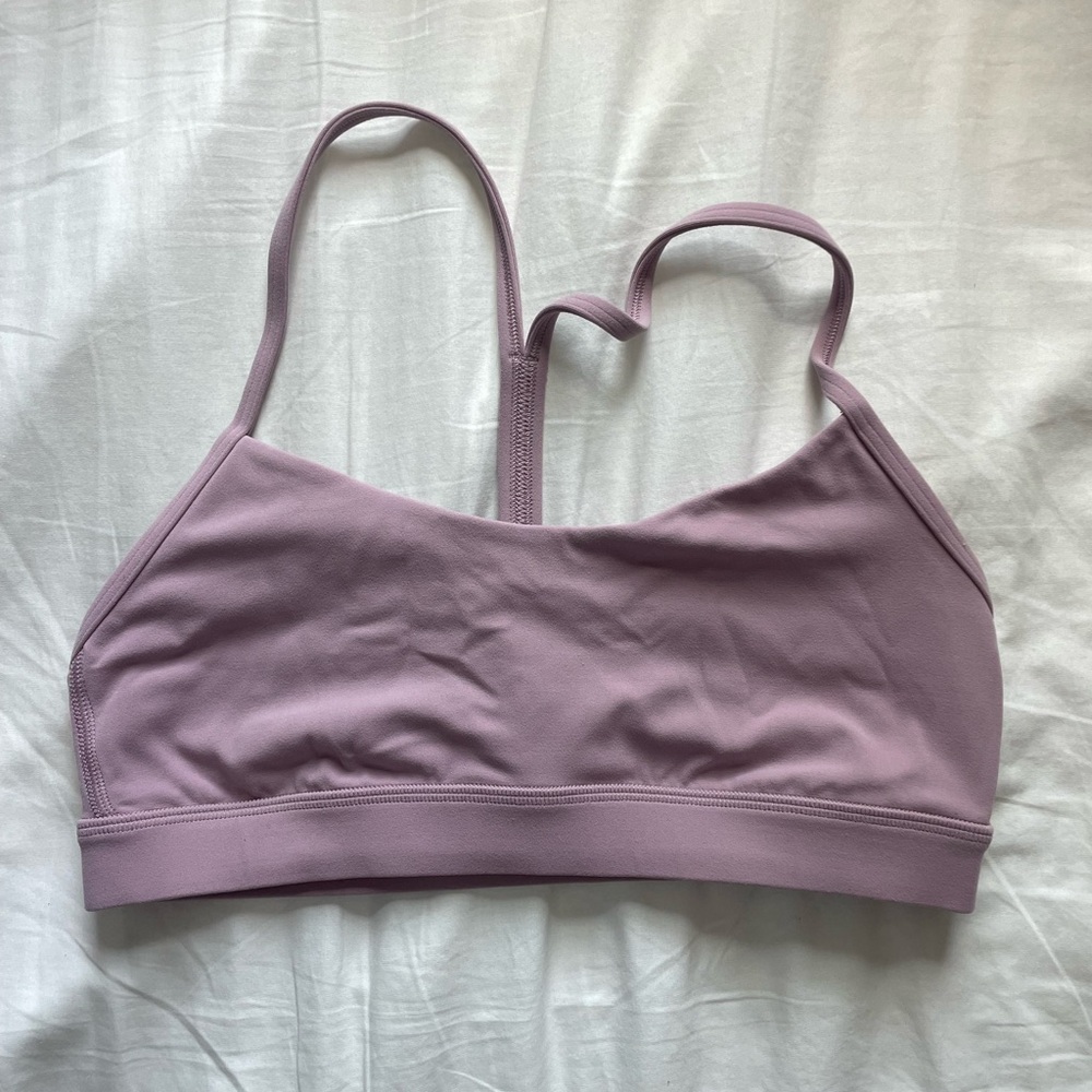 Lululemon Purple Flow Y Sports Bra